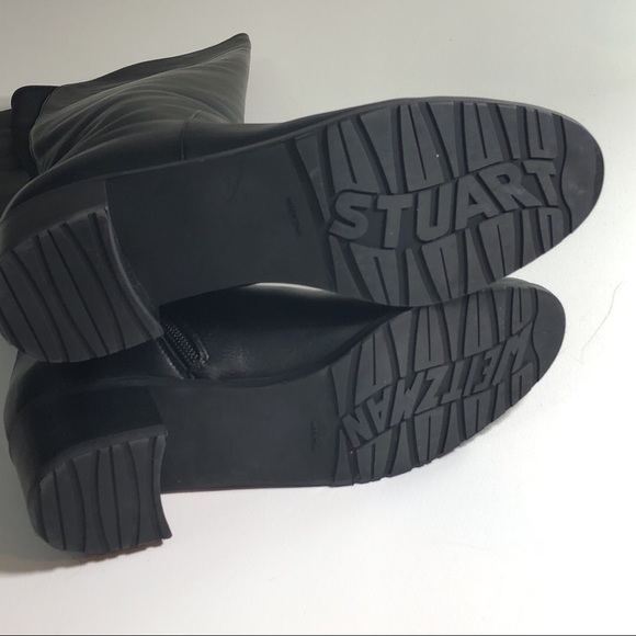 Stuart Weitzman Arlington boot 6.5 Black Nappa. - Picture 8 of 8